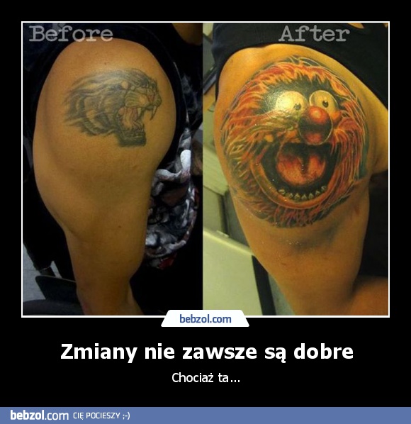 Zmiany nie zawsze są dobre