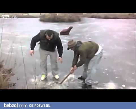 Nowy sport zimowy - kto dłużej zostanie na lodzie?