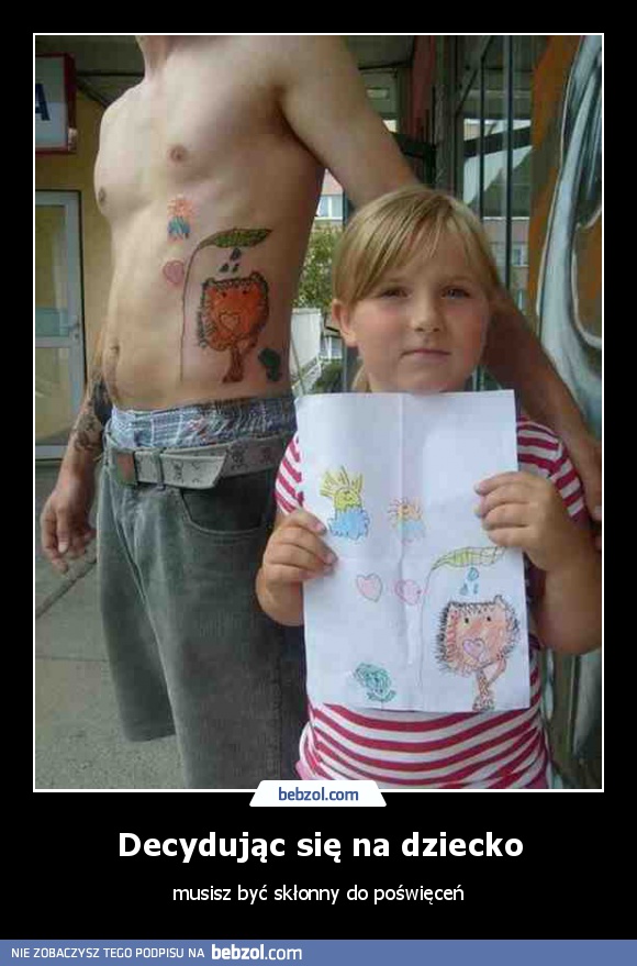 Decydując się na dziecko