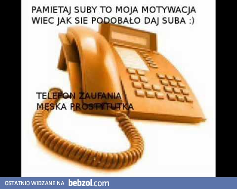 telefon zaufania - męska prostytutka