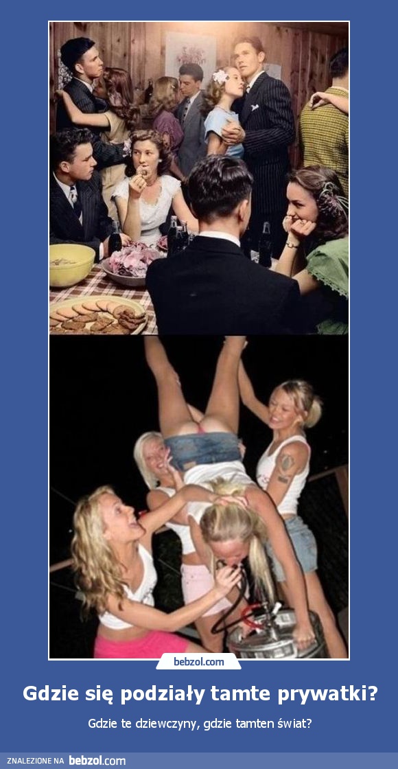 Gdzie się podziały tamte prywatki?