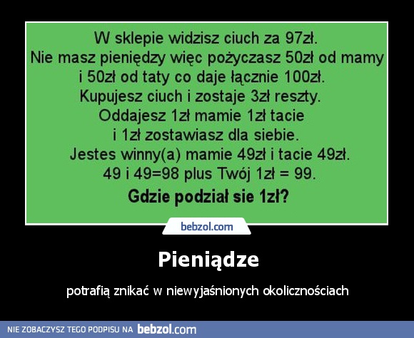 Pieniądze