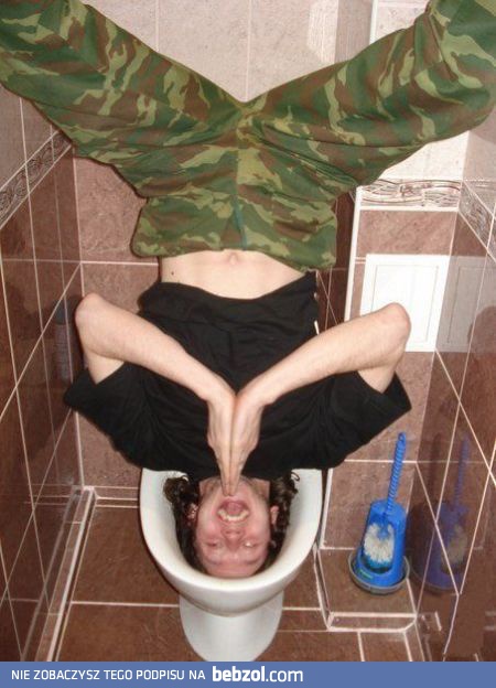 Takie tam w toalecie