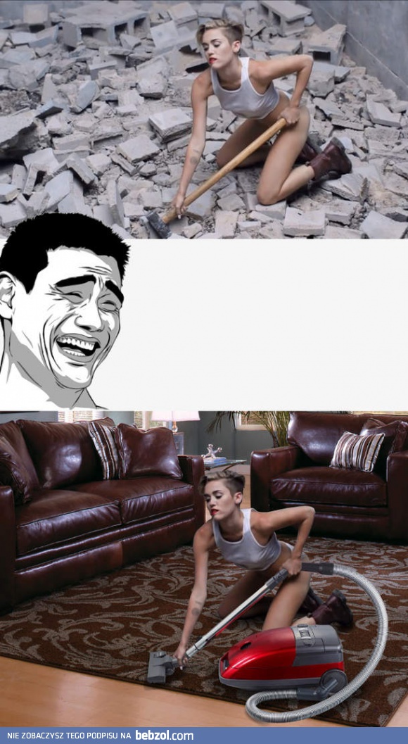 Miley Cyrus wreszcie na swoim miejscu