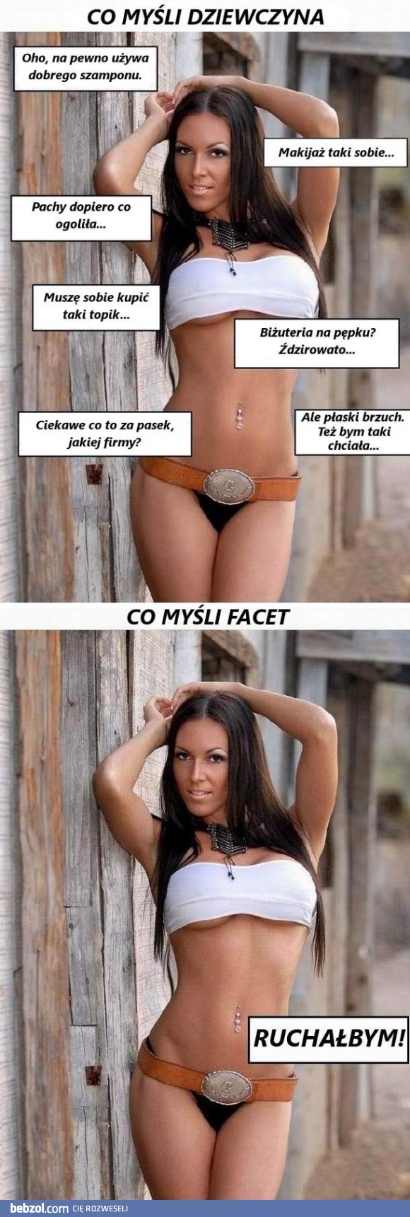 Co myślą faceci i kobiety?