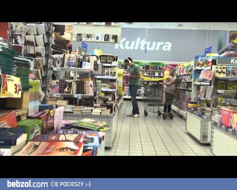 Trollowanie ludzi na zakupach