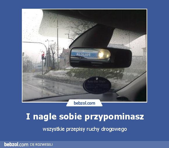 I nagle sobie przypominasz