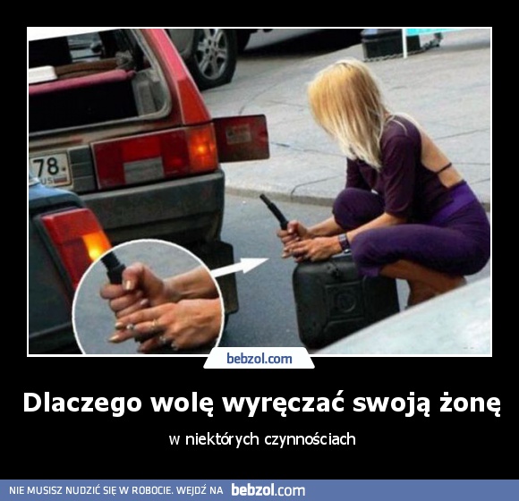 Dlaczego wolę wyręczać swoją żonę