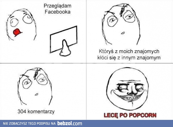 Kłótnia na Facebooku