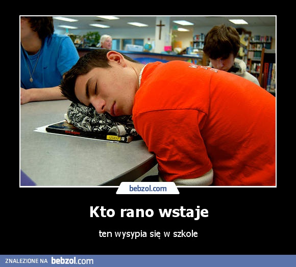 Kto rano wstaje