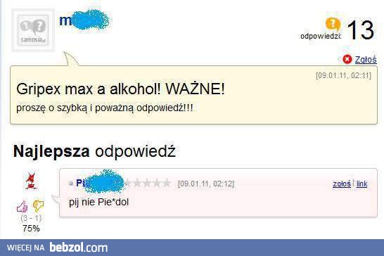 Ważne pytanie!