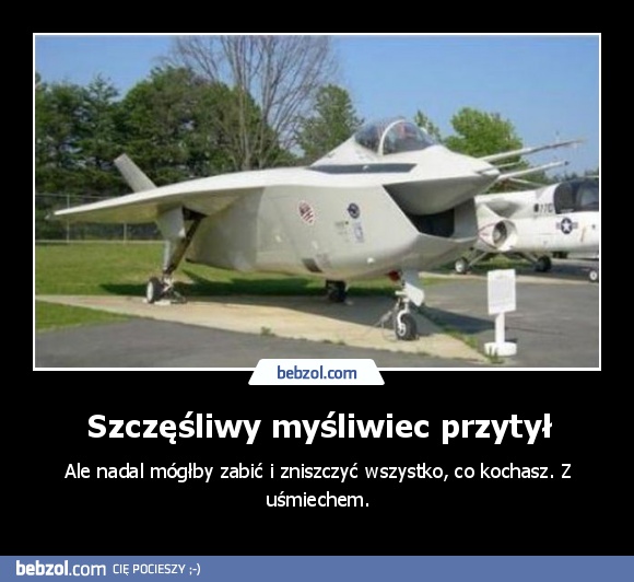 Szczęśliwy myśliwiec przytył