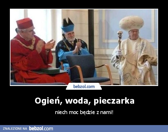 Ogień, woda, pieczarka