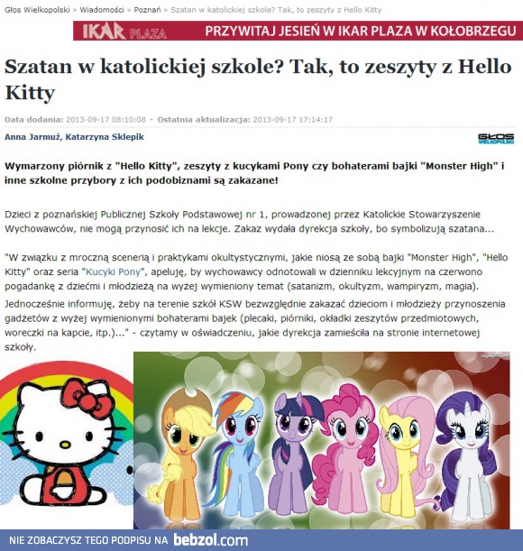 Diabelskie kucyki Pony w Poznaniu