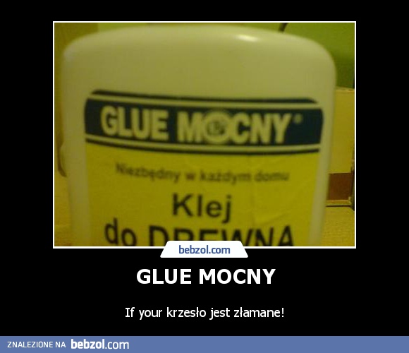 GLUE MOCNY