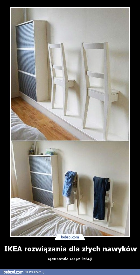 IKEA rozwiązania dla złych nawyków