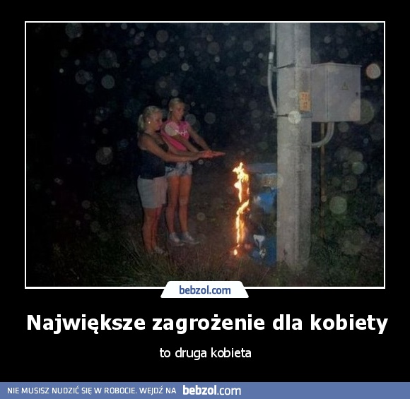 Największe zagrożenie dla kobiety