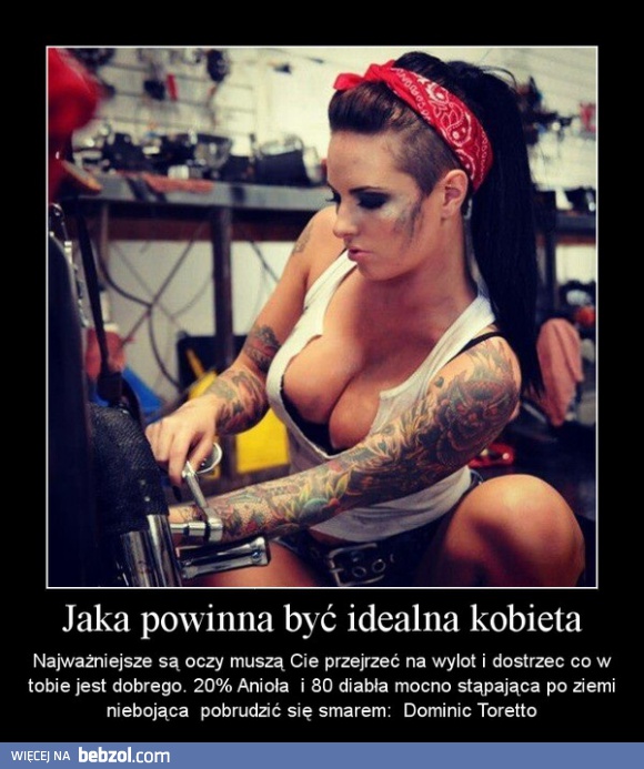 Jaka powinna być idealna kobieta?