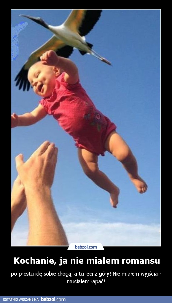 Kochanie, ja nie miałem romansu