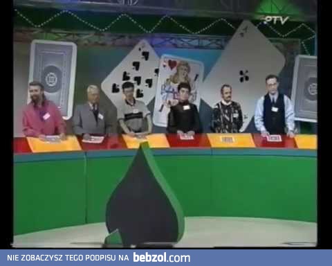 Najstarszy polski teleturniej