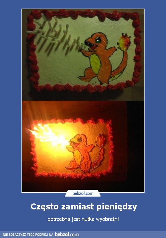 Często zamiast pieniędzy