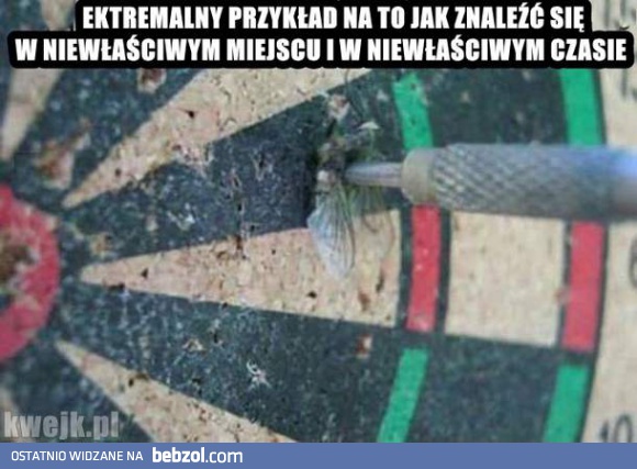 W niewłaściwym miejscu, w niewłaściwym czasie