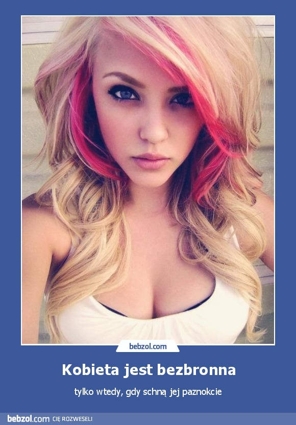 Kobieta jest bezbronna