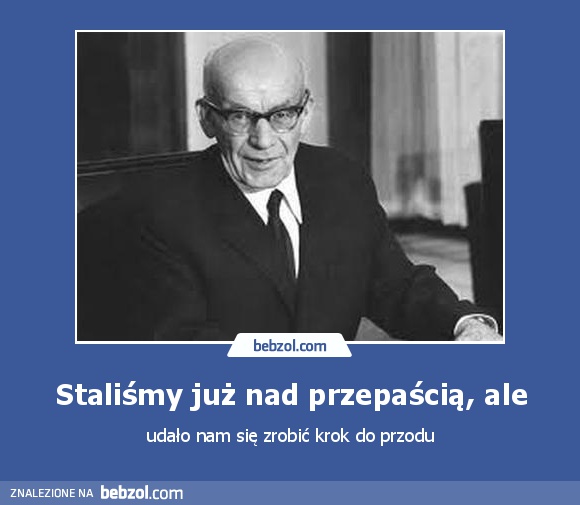 Staliśmy już nad przepaścią, ale