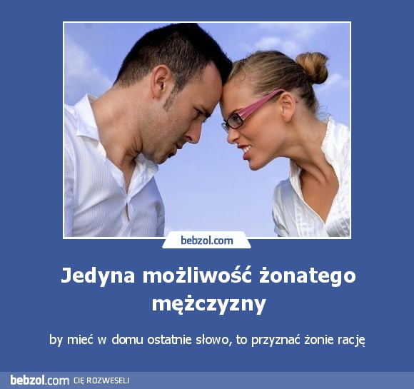 Jedyna możliwość żonatego mężczyzny