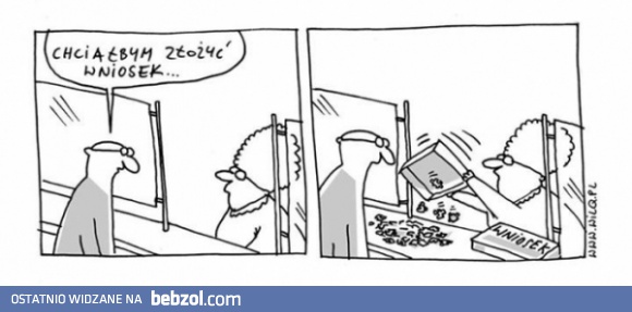 Chciałbym złożyć wniosek