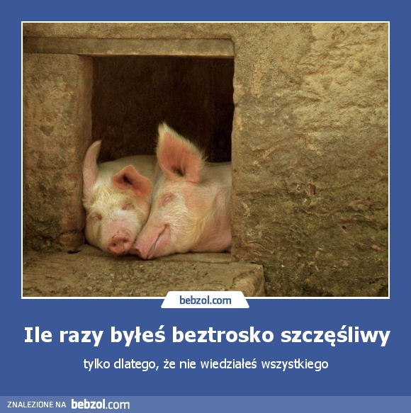 Ile razy byłeś beztrosko szczęśliwy