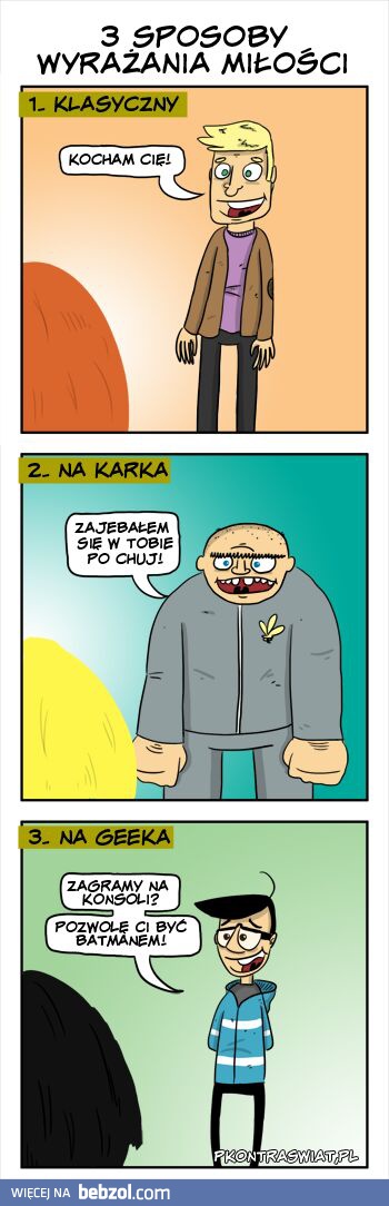 Różne sposoby wyrażania miłości