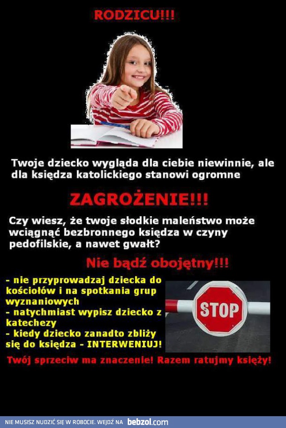 Rodzicu, bądź ostrożny!