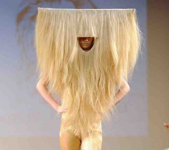 Najdziwniejsze fryzury świata (18 zdjęć)