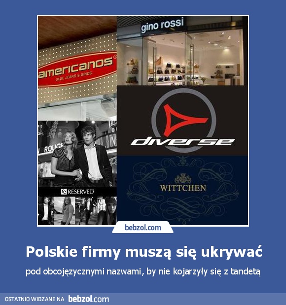 Polskie firmy muszą się ukrywać