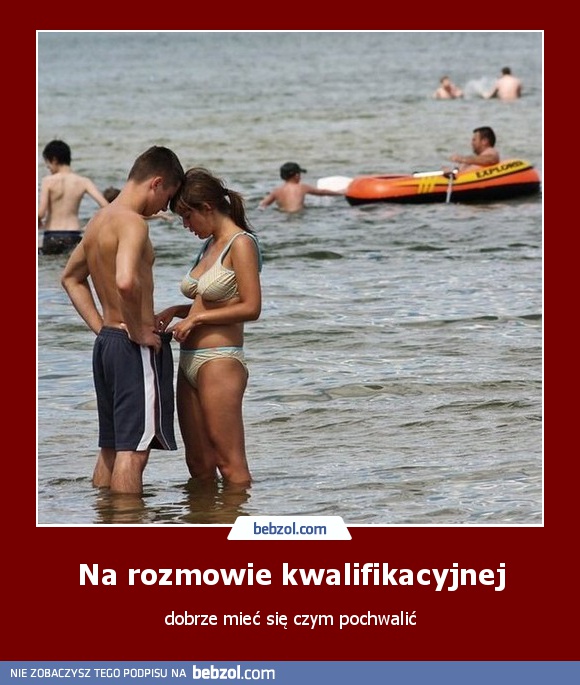 Na rozmowie kwalifikacyjnej