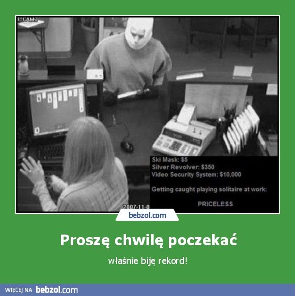 Proszę chwilę poczekać