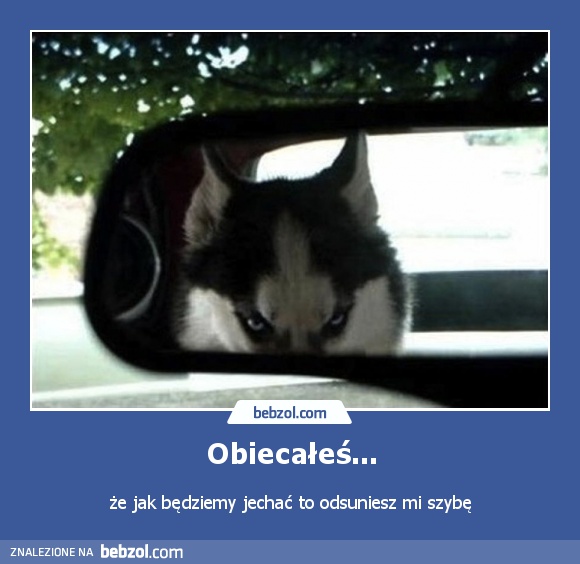 Obiecałeś...