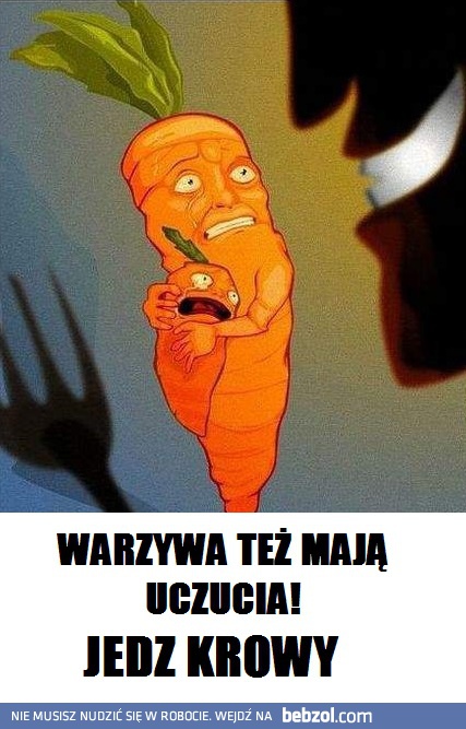 Warzywa też mają uczucia!