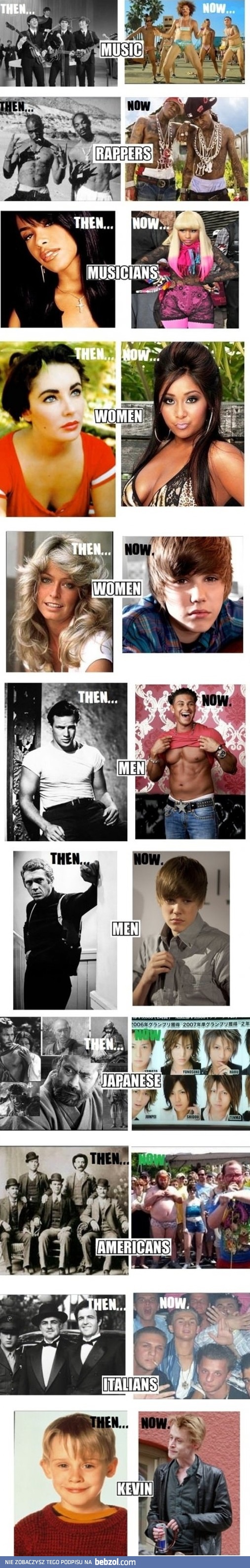 Świat kiedyś i dziś