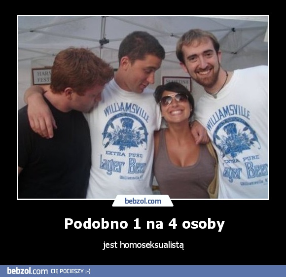 Podobno 1 na 4 osoby