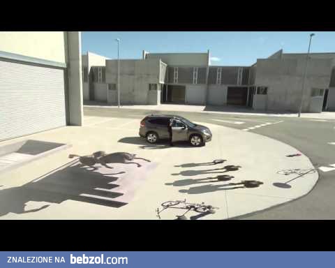 Iluzje optyczne w najnowszej reklamie Hondy