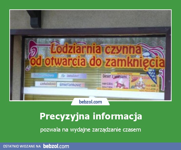 Precyzyjna informacja