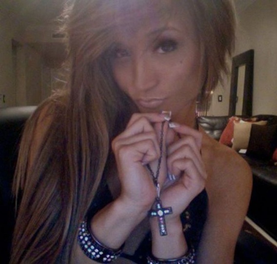 Gorąca blondyneczka (6 zdjęć)