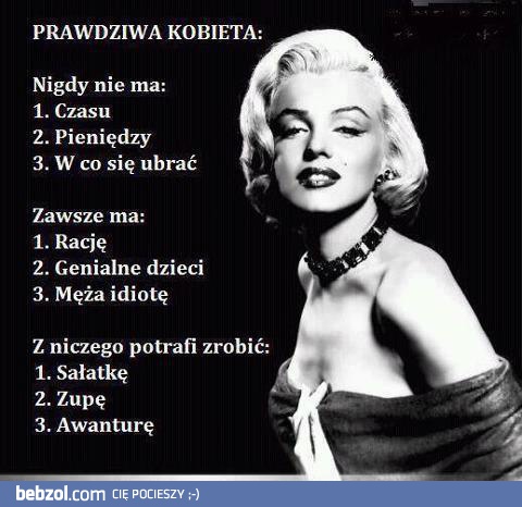 Prawdziwa kobieta!