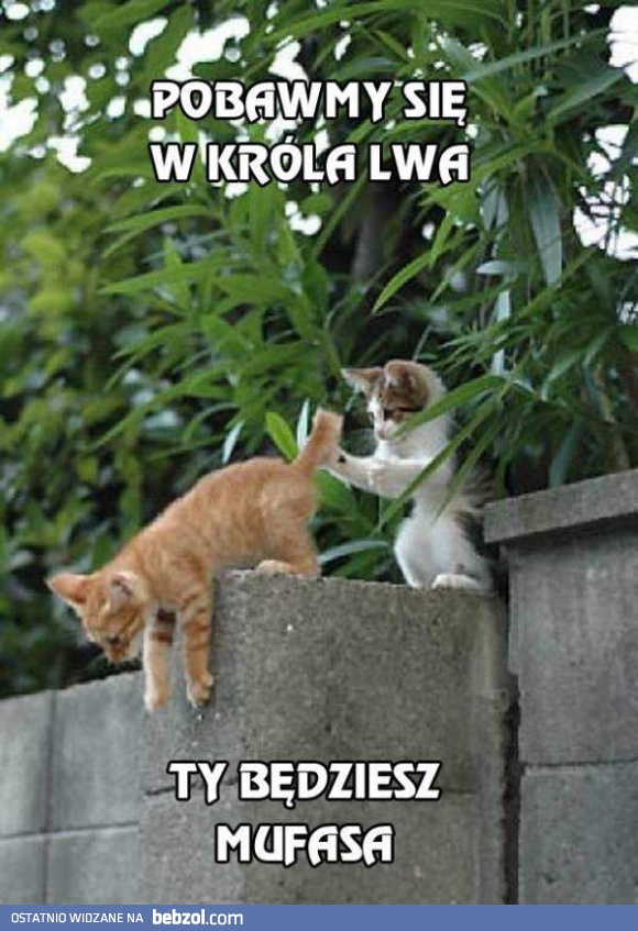 Pobawmy się w Króla Lwa