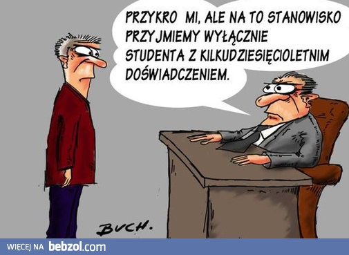 Student z doświadczeniem