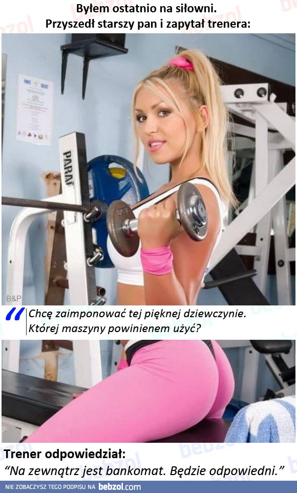 Prawdziwa historia z siłowni