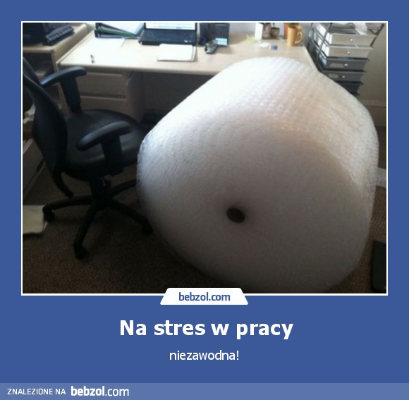 Na stres w pracy