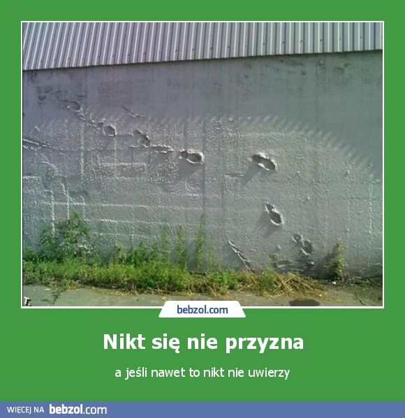 Nikt się nie przyzna